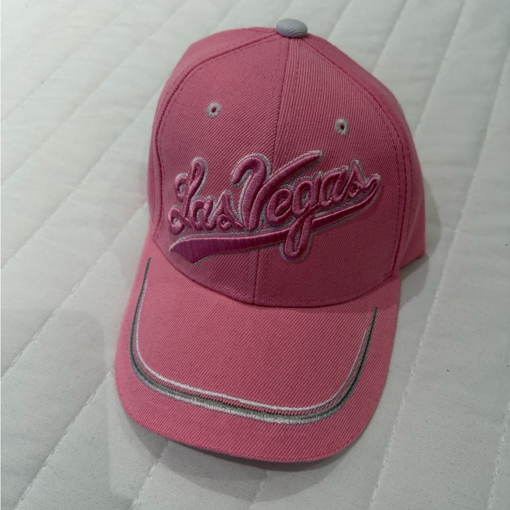 Pink Las Vegas Baseball Cap